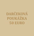 Darčeková poukážka 50 euro