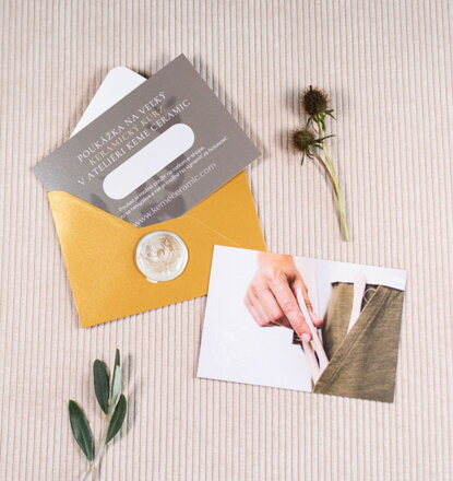 Darčekový poukaz na VEĽKÝ KERAMICKÝ KURZ